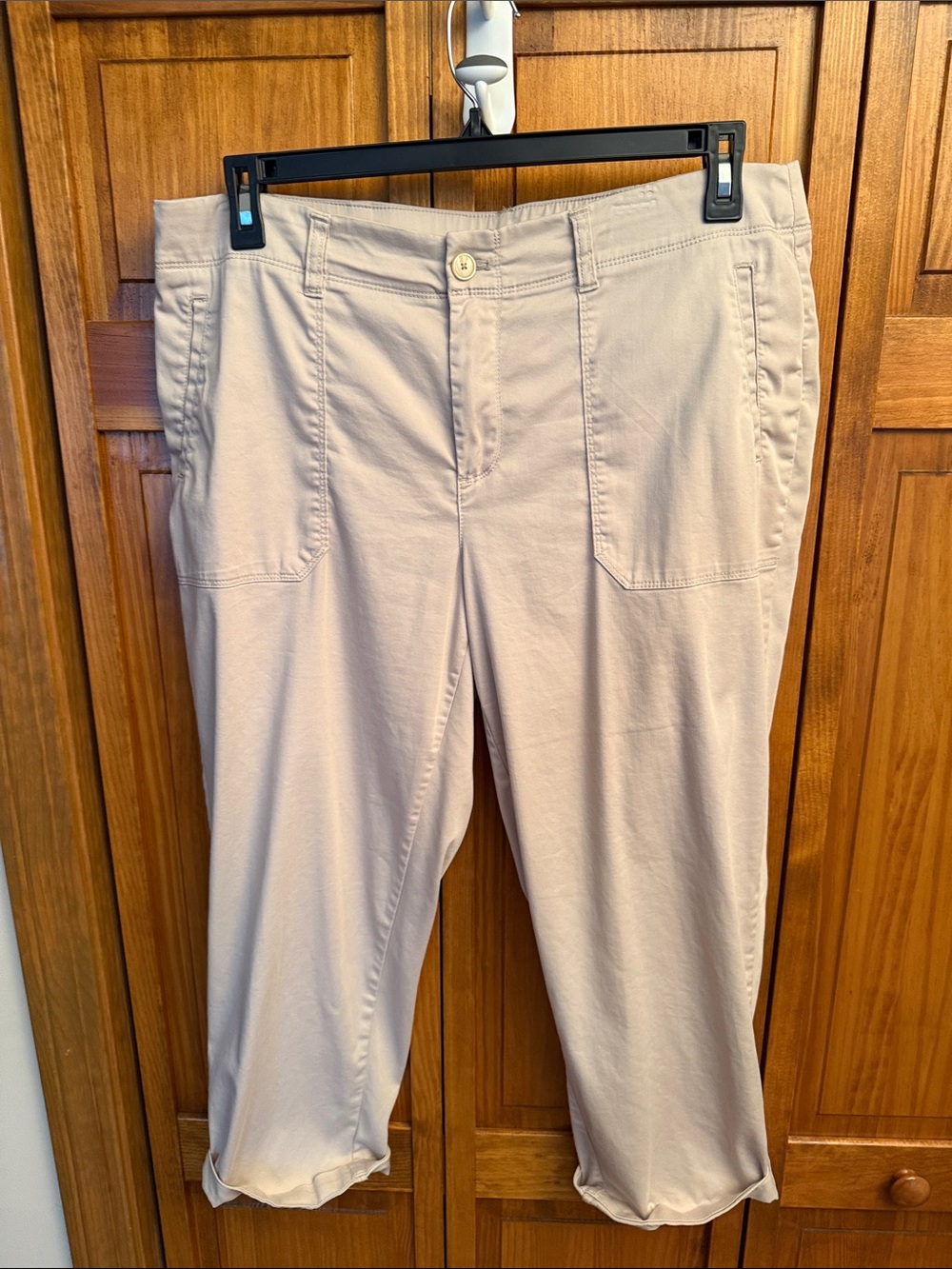 Westport Beige Casual Pants NWOT size 14w